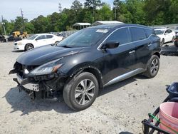 Salvage cars for sale at Savannah, GA auction: 2021 Nissan Murano S