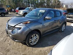 Salvage cars for sale from Copart North Billerica, MA: 2015 Nissan Juke S