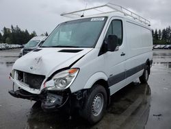 Salvage cars for sale from Copart Arlington, WA: 2010 Mercedes-Benz Sprinter 2500