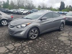 Salvage cars for sale at Portland, OR auction: 2014 Hyundai Elantra SE