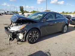 Salvage cars for sale at Miami, FL auction: 2014 Buick Regal Premium