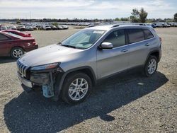 Salvage cars for sale from Copart Antelope, CA: 2015 Jeep Cherokee Latitude