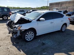 Salvage cars for sale at Fredericksburg, VA auction: 2018 Nissan Sentra S