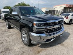 Salvage cars for sale at Grand Prairie, TX auction: 2018 Chevrolet Silverado C1500 LTZ