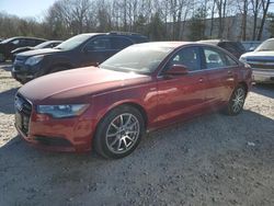 Salvage cars for sale at North Billerica, MA auction: 2014 Audi A6 Premium Plus