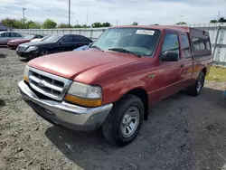 Salvage trucks for sale at Sacramento, CA auction: 1999 Ford Ranger Super Cab