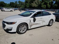 Salvage cars for sale at Ocala, FL auction: 2019 Chevrolet Malibu LT