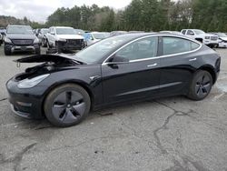 Salvage cars for sale from Copart Exeter, RI: 2019 Tesla Model 3