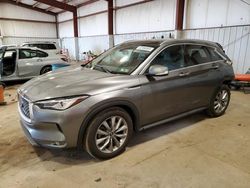 Salvage cars for sale at Pennsburg, PA auction: 2019 Infiniti QX50 Essential