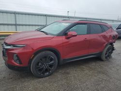 Salvage cars for sale at Dyer, IN auction: 2021 Chevrolet Blazer RS