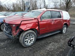 Salvage cars for sale from Copart Marlboro, NY: 2021 Chevrolet Suburban C1500 Premier