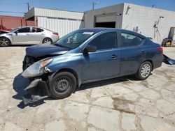 Salvage cars for sale from Copart Sun Valley, CA: 2016 Nissan Versa S