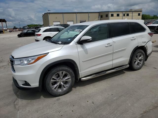 2015 Toyota Highlander LE