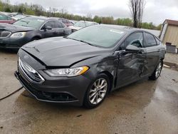 Carros salvage para piezas a la venta en subasta: 2017 Ford Fusion SE