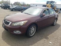Salvage cars for sale at New Britain, CT auction: 2008 Honda Accord EX