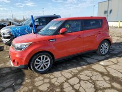 Salvage cars for sale from Copart Woodhaven, MI: 2018 KIA Soul +