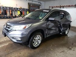 Salvage cars for sale from Copart Candia, NH: 2016 Honda CR-V EXL