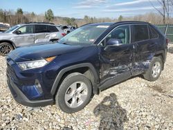 Salvage cars for sale at Candia, NH auction: 2021 Toyota Rav4 XLE