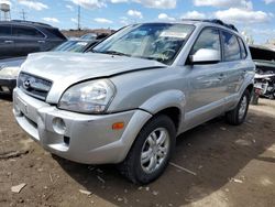 Salvage cars for sale at Chicago Heights, IL auction: 2007 Hyundai Tucson SE