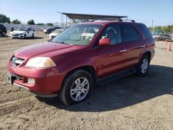 Vehiculos salvage en venta de Copart San Diego, CA: 2004 Acura MDX Touring