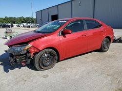 Salvage cars for sale from Copart Apopka, FL: 2018 Toyota Corolla L
