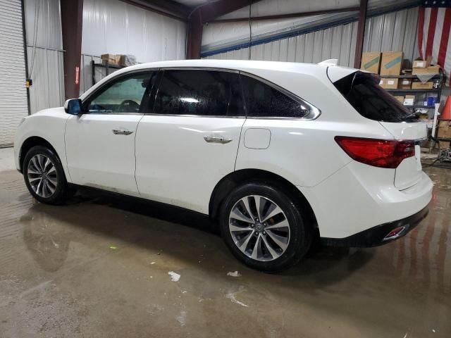 2016 Acura MDX Technology