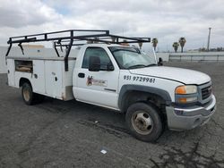 Salvage trucks for sale at Colton, CA auction: 2006 GMC New Sierra C3500