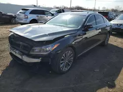 Salvage cars for sale at New Britain, CT auction: 2016 Hyundai Genesis 3.8L