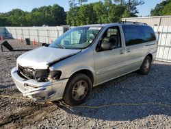 Salvage cars for sale at Augusta, GA auction: 2002 Chevrolet Venture Luxury