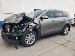 Salvage cars for sale from Copart Farr West, UT: 2016 KIA Sorento LX