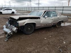 Salvage cars for sale at Elgin, IL auction: 1990 Cadillac Brougham