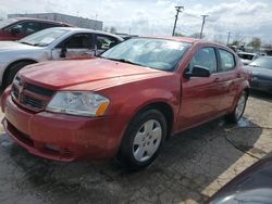 Salvage cars for sale at Chicago Heights, IL auction: 2008 Dodge Avenger SE