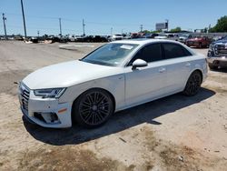 Salvage cars for sale at Oklahoma City, OK auction: 2019 Audi A4 Premium Plus