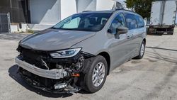 Salvage cars for sale at West Palm Beach, FL auction: 2022 Chrysler Pacifica Touring L