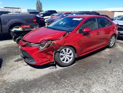 Toyota salvage cars for sale: 2020 Toyota Corolla LE