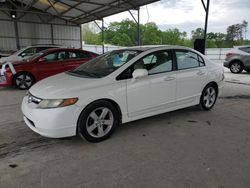 Salvage cars for sale from Copart Cartersville, GA: 2008 Honda Civic EX