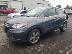 Salvage cars for sale at Woodburn, OR auction: 2017 Honda HR-V EXL