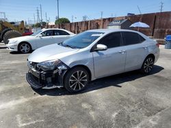 Salvage cars for sale at Wilmington, CA auction: 2017 Toyota Corolla L