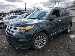 Salvage cars for sale from Copart Hillsborough, NJ: 2013 Ford Explorer XLT