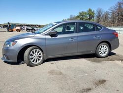 Salvage cars for sale from Copart Brookhaven, NY: 2019 Nissan Sentra S