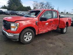 Salvage cars for sale from Copart Finksburg, MD: 2022 Ford F150 Super Cab