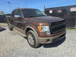 Salvage cars for sale from Copart Waldorf, MD: 2012 Ford F150 Supercrew