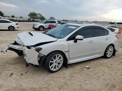 Salvage cars for sale at Haslet, TX auction: 2017 Subaru WRX Limited