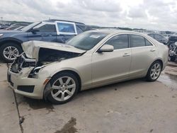Salvage cars for sale from Copart Grand Prairie, TX: 2014 Cadillac ATS