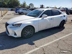 Salvage cars for sale from Copart Van Nuys, CA: 2017 Lexus IS 200T