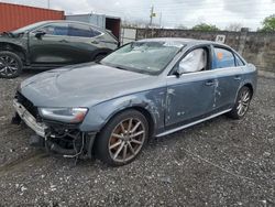 Salvage cars for sale at Homestead, FL auction: 2015 Audi A4 Premium