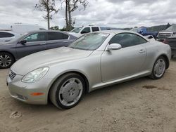 Salvage cars for sale from Copart San Martin, CA: 2003 Lexus SC 430