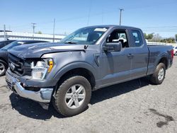 Salvage cars for sale from Copart Colton, CA: 2021 Ford F150 Super Cab