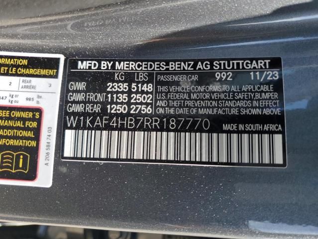 2024 Mercedes-Benz C 300 4matic