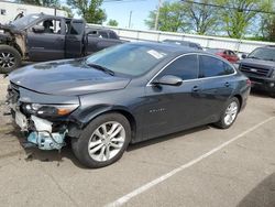 Chevrolet salvage cars for sale: 2018 Chevrolet Malibu LT